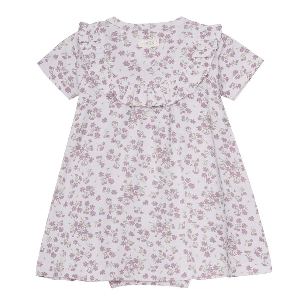 Robe Imprimée Fleurs 6-24mois