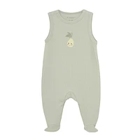 Pear Rib Romper Set Premature-9m