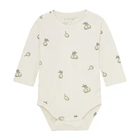 Pear Rib Romper Set Premature-9m