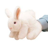 White Bunny Puppet