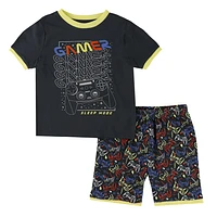 Video Games Printed Pajamas 6-14y