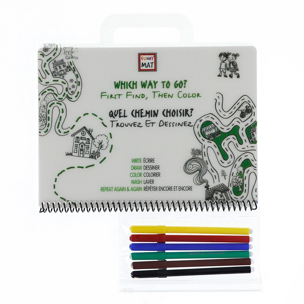 Ensemble Cahier d'Activités et Crayons