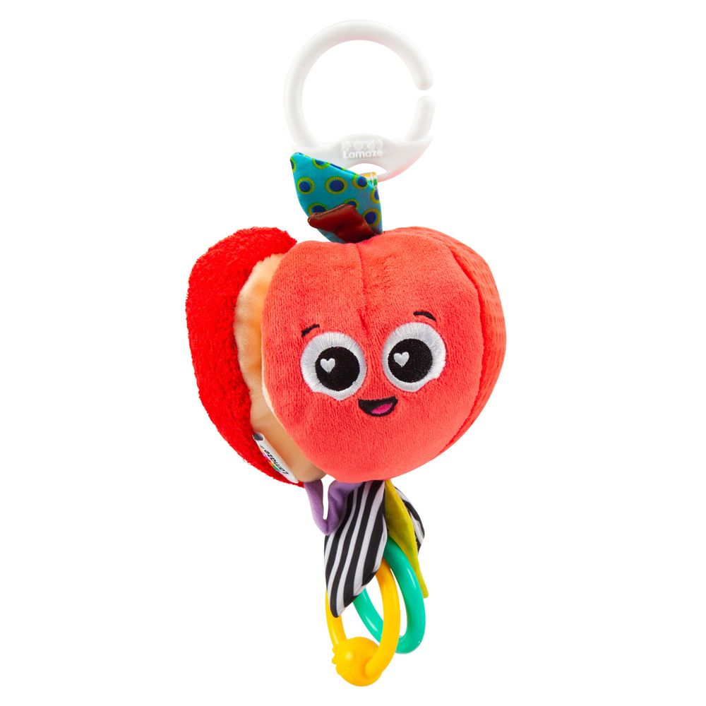 Archer the Apple Clip & Go Baby Toy