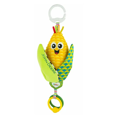 John Deere Clip & Go - Corn E. Cobb™ Baby Toy