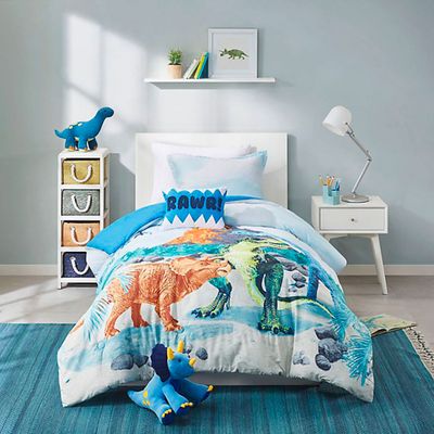 Twin Comforter Set - Dino