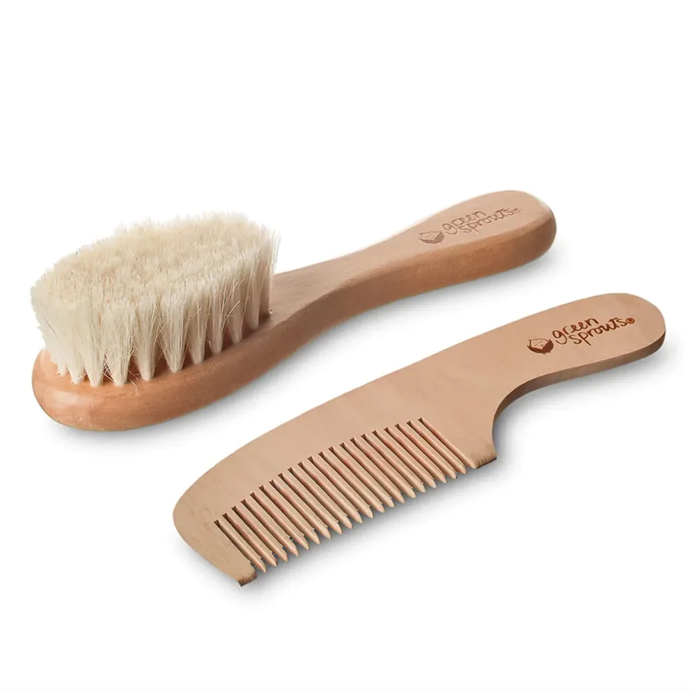 Green Sprouts Baby Brush & Comb Set