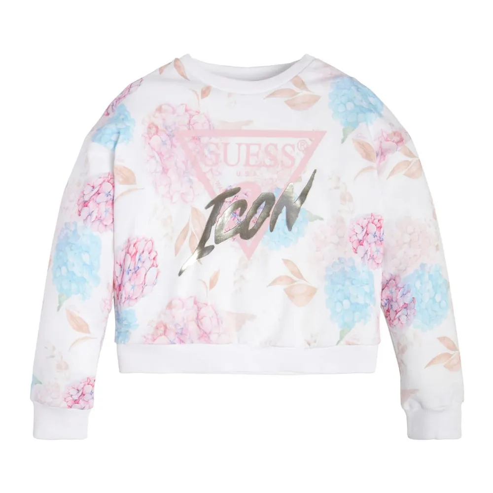 Floral Sweatshirt 7-14y