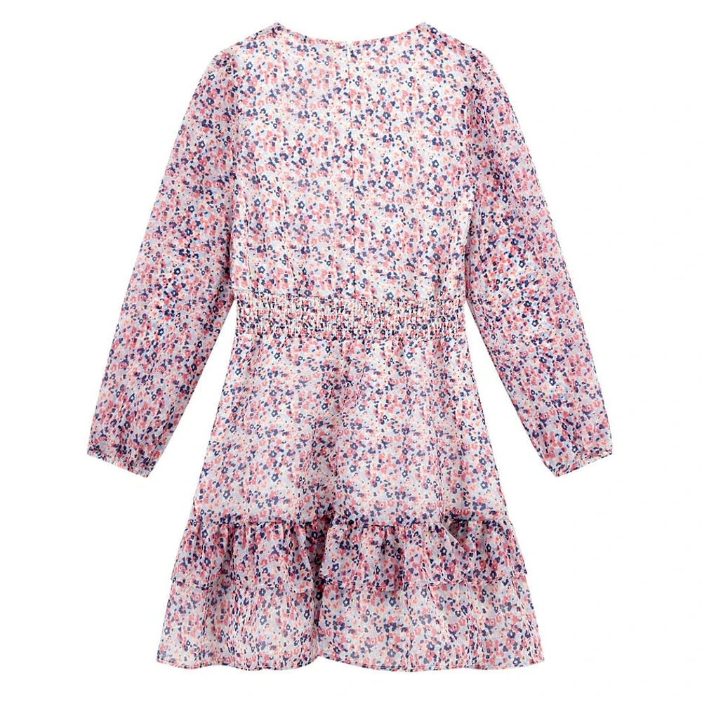 Robe Imprimée Fleurs 7-14ans