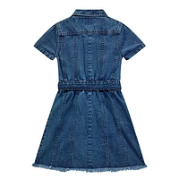 Denim Dress 7-14y