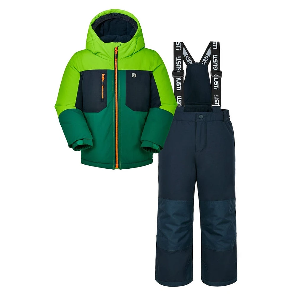 Lefroy Snowsuit Green 7-14