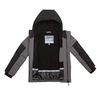 Brock Charcoal Snowsuits 4-6y