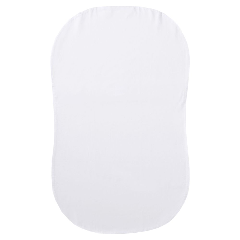 Fitted Sheet Bassinet Halo - White