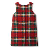 Chic Tartan Pocket Dress 2-8y