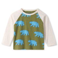 Blue Bear Raglan T-Shirt 3-24m
