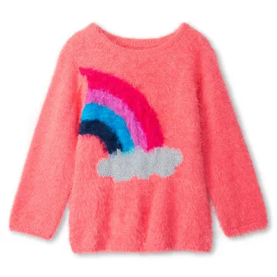 Rainbow Shimmer Sweater 3-8y