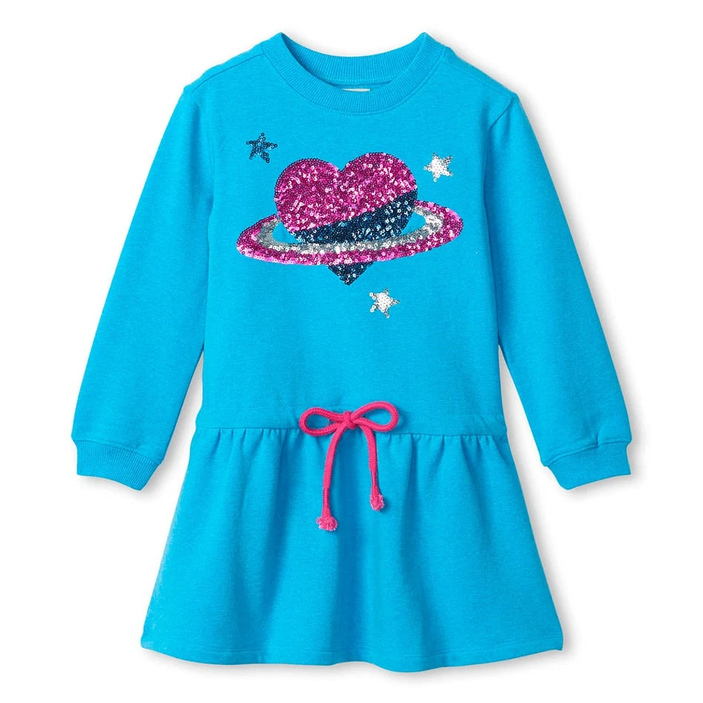 Robe Coeur Scintillant 3-8ans