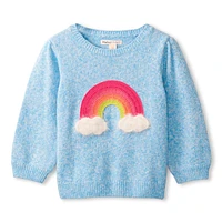 Rainbow Pretty Sweater 9-24m