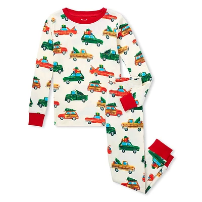 Holiday Cars Pajama 3-8y