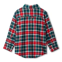 Celebration Plaid Shirt 3-8y