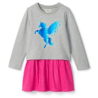 Pegasus Dress 3-8y