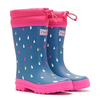 Tiny Drops Rain Boots Sizes 5-3