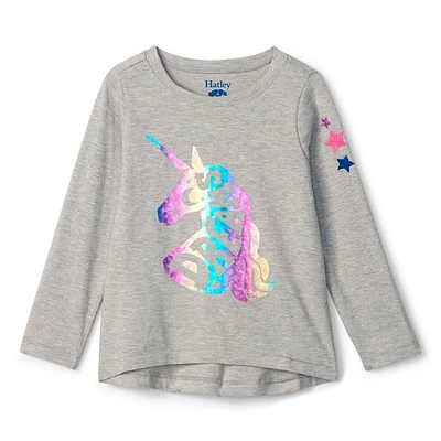 T-Shirt Manches Longues Licorne 3-8ans