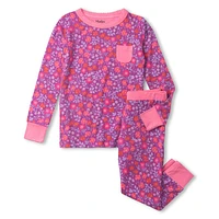 Pyjama Bambou Fleur 3-10ans