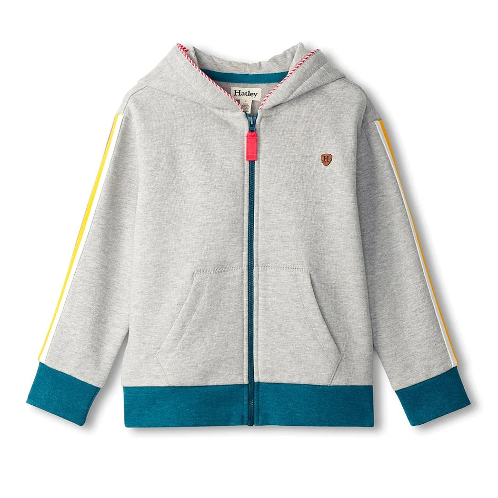 Athletic Full Zip Hoodie 3-8y