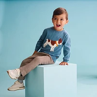 Bulldog Sweatshirt 6-24m