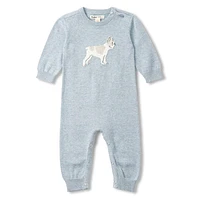 Little Bulldog Romper 3-24m