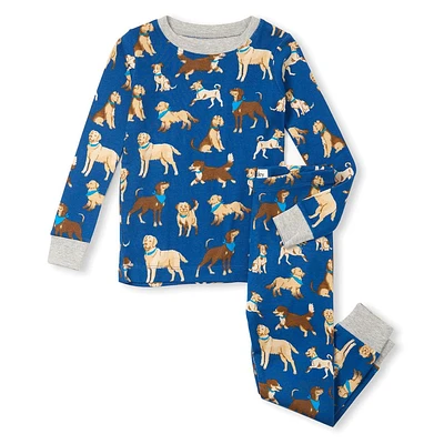 Dogs Pajama Set 3-8y