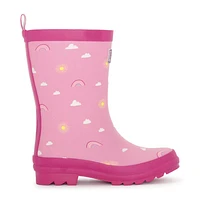 Sun Charms Rain Boots Sizes 5-3