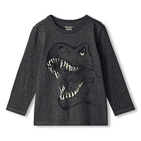 T-Shirt Manches Longues Glow Dino 2-8ans