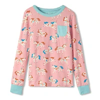 Unicorn Bamboo Pajama Set 3-10y