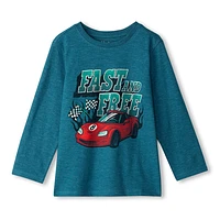 Fast And Free Long Sleeves T-Shirt 2-8y