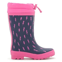 Bolts Rain Boots Sizes 5-3