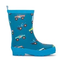 Monster Trucks Rain Boots Sizes 6-3