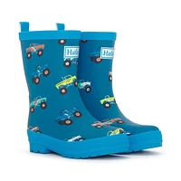 Monster Trucks Rain Boots Sizes 6-3