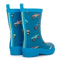 Monster Trucks Rain Boots Sizes 6-3