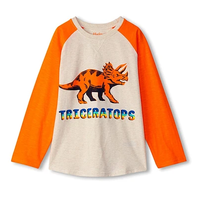 Triceratops Long Sleeves T-Shirt 2-8y