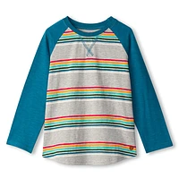 Retro Stripe Long Sleeves T-Shirt 2-8y