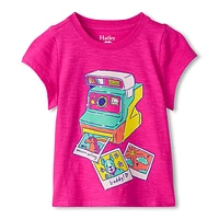 Flash Photo Graphic T-Shirt 3-8y