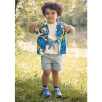 Nautical Chambray Short 3-24m