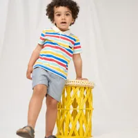 Nautical Chambray Short 3-24m