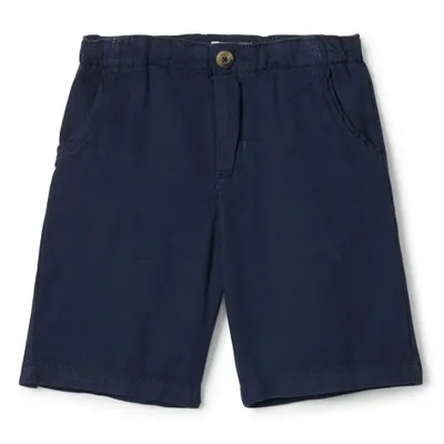 Navy Twill Shorts 2-8