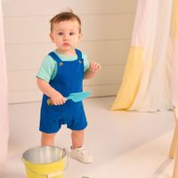 Blue Overalls 3-24m