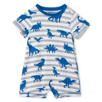 Dino Silhouettes Romper 3-24m