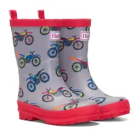 Dirt Bikes Rain Boots Sizes 5-3