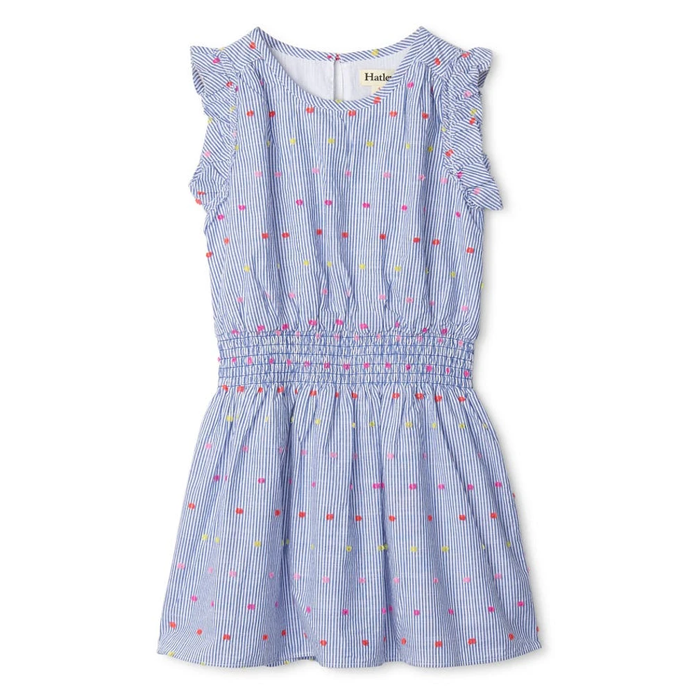 Robe Pois Amusante 3-8ans