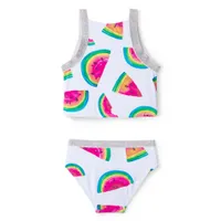 Watermelon UV Tankini Set 4-8y